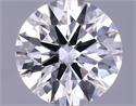 Lab Grown Diamond 1.40 Carats, Round with Ideal Cut, F Color, SI1 Clarity and Certified by IGI