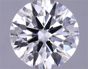 Picture of Lab Grown Diamond 1.40 Carats, Round with Ideal Cut, F Color, SI1 Clarity and Certified by IGI