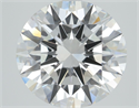 Lab Grown Diamond 3.08 Carats, Round with Ideal Cut, E Color, VS1 Clarity and Certified by IGI