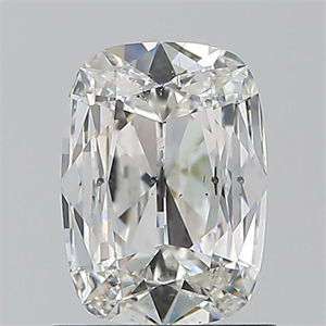Picture of Natural Diamond 0.90 Carats, Cushion with  Cut, F Color, SI2 Clarity and Certified by GIA