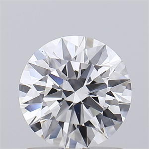 Picture of Lab Grown Diamond 0.96 Carats, Round with Ideal Cut, D Color, VVS2 Clarity and Certified by IGI