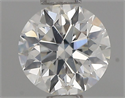 Natural Diamond 0.47 Carats, Round with Excellent Cut, G Color, SI1 Clarity and Certified by IGI