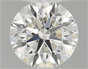 Natural Diamond 0.40 Carats, Round with Excellent Cut, K Color, IF Clarity and Certified by GIA