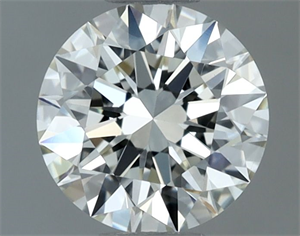 Picture of Natural Diamond 0.80 Carats, Round with Excellent Cut, I Color, VVS1 Clarity and Certified by IGI