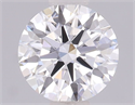Del inventario de diamantes de laboratorio, 0.71 quilates, Redondo , Color D, claridad VVS2 y certificado IGI