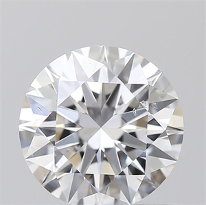 Picture of Natural Diamond 0.76 Carats, Round with Excellent Cut, D Color, SI2 Clarity and Certified by GIA