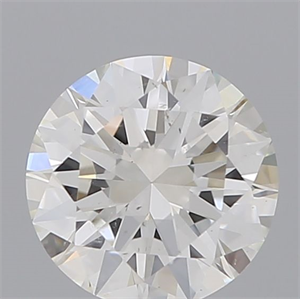 Foto Diamante Natural 0.70 quilates, Redondo , Color H, claridad SI1 y certificado GIA de