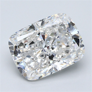 Picture of Natural Diamond 6.16 Carats, Cushion with  Cut, E Color, VS1 Clarity and Certified by GIA