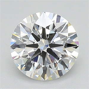 Picture of Lab Grown Diamond 1.38 Carats, Round with Ideal Cut, E Color, VS1 Clarity and Certified by IGI