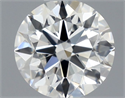 Diamante Natural 0.46 quilates, Redondo , Color F, claridad VS1 y certificado GIA