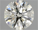 Natural Diamond 1.01 Carats, Round with Excellent Cut, M Color, I1 Clarity and Certified by GIA