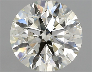 Picture of Natural Diamond 1.01 Carats, Round with Excellent Cut, M Color, I1 Clarity and Certified by GIA