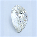 Diamante Natural 0.71 quilates, De pera , Color J, claridad VS2 y certificado GIA