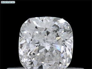 Picture of Natural Diamond 0.43 Carats, Cushion with  Cut, F Color, SI1 Clarity and Certified by GIA
