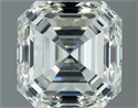 Natural Diamond 1.01 Carats, Asscher with  Cut, I Color, VS1 Clarity and Certified by IGI