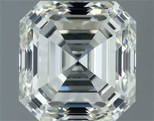 Picture of Natural Diamond 1.01 Carats, Asscher with  Cut, I Color, VS1 Clarity and Certified by IGI