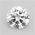Lab Grown Diamond 1.00 Carats, Round with Ideal Cut, D Color, VVS2 Clarity and Certified by IGI