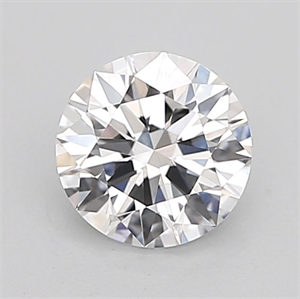 Picture of Lab Grown Diamond 1.00 Carats, Round with Ideal Cut, D Color, VVS2 Clarity and Certified by IGI