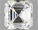 Lab Grown Diamond 1.02 Carats, Asscher with  Cut, F Color, VVS1 Clarity and Certified by GIA