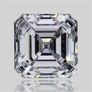 Foto Diamante Natural 2.01 quilates, Asscher , Color F, claridad VVS1 y certificado GIA de