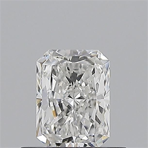 Picture of Natural Diamond 0.51 Carats, Radiant with  Cut, F Color, VS2 Clarity and Certified by GIA