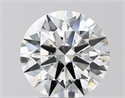 Lab Grown Diamond 3.09 Carats, Round with Ideal Cut, G Color, VS1 Clarity and Certified by IGI