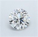 Natural Diamond 0.90 Carats, Round with Very Good Cut, I Color, VS2 Clarity and Certified by GIA