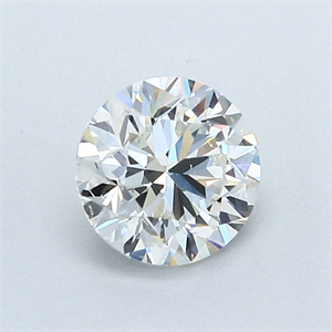 Picture of Natural Diamond 0.90 Carats, Round with Very Good Cut, I Color, VS2 Clarity and Certified by GIA