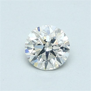 Picture of Natural Diamond 0.60 Carats, Round with Excellent Cut, I Color, SI2 Clarity and Certified by GIA