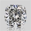 Natural Diamond 2.01 Carats, Cushion with  Cut, F Color, VVS2 Clarity and Certified by GIA