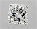 Natural Diamond 1.01 Carats, Princess with  Cut, G Color, VS1 Clarity and Certified by GIA