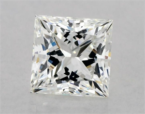 Picture of Natural Diamond 1.01 Carats, Princess with  Cut, G Color, VS1 Clarity and Certified by GIA