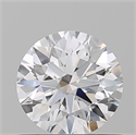 Natural Diamond 0.70 Carats, Round with Excellent Cut, D Color, VS1 Clarity and Certified by GIA