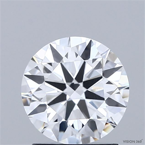 Picture of Lab Grown Diamond 1.51 Carats, Round with Ideal Cut, E Color, VVS2 Clarity and Certified by IGI