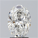 Diamante Natural 1.81 quilates, Ovalado , Color G, claridad VVS2 y certificado GIA
