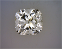 Natural Diamond 0.50 Carats, Cushion with  Cut, L Color, SI1 Clarity and Certified by GIA