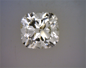 Picture of Natural Diamond 0.50 Carats, Cushion with  Cut, L Color, SI1 Clarity and Certified by GIA