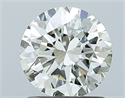 Diamante Natural 1.20 quilates, Redondo , Color K, claridad VS1 y certificado GIA