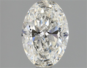 Foto Diamante Natural 1.01 quilates, Ovalado , Color H, claridad SI2 y certificado GIA de