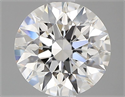 Lab Grown Diamond 1.00 Carats, Round with Ideal Cut, E Color, VVS1 Clarity and Certified by IGI