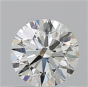 Natural Diamond 1.01 Carats, Round with Excellent Cut, L Color, VS2 Clarity and Certified by GIA