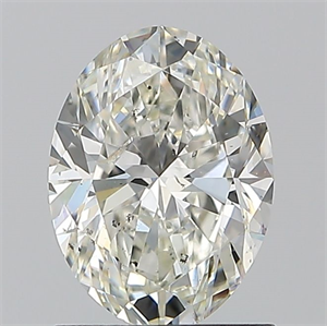Picture of Natural Diamond 1.20 Carats, Oval with  Cut, J Color, SI2 Clarity and Certified by GIA