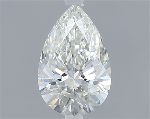 Foto Diamante Natural 0.71 quilates, De pera , Color H, claridad SI1 y certificado GIA de