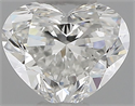 Natural Diamond 0.40 Carats, Heart with  Cut, G Color, VVS1 Clarity and Certified by IGI