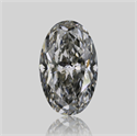 Natural Diamond 0.70 Carats, Oval with  Cut, J Color, VS1 Clarity and Certified by GIA
