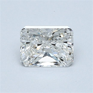 Picture of Natural Diamond 0.73 Carats, Radiant with  Cut, G Color, VS2 Clarity and Certified by GIA