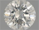 Natural Diamond 0.70 Carats, Round with Excellent Cut, I Color, I1 Clarity and Certified by IGI