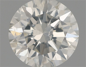 Picture of Natural Diamond 0.70 Carats, Round with Excellent Cut, I Color, I1 Clarity and Certified by IGI