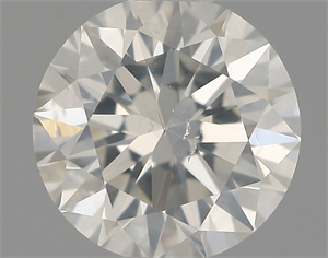 Picture of Natural Diamond 0.70 Carats, Round with Excellent Cut, I Color, I1 Clarity and Certified by IGI