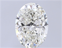 Diamante Natural 4.20 quilates, Ovalado , Color K, claridad VVS1 y certificado GIA